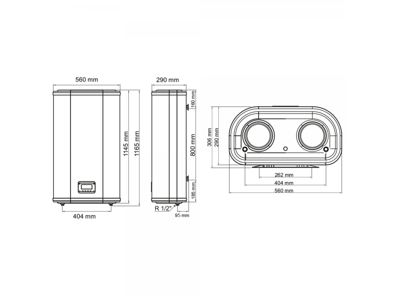 Arti WH Flat Е 100L/2 - Зображення 2