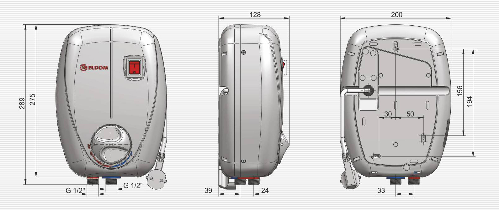 Eldom 5 kw E51 крани - Зображення 2