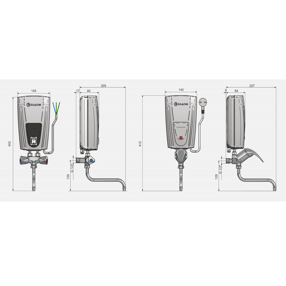 Eldom 3,5 kw E41 крани - Зображення 2