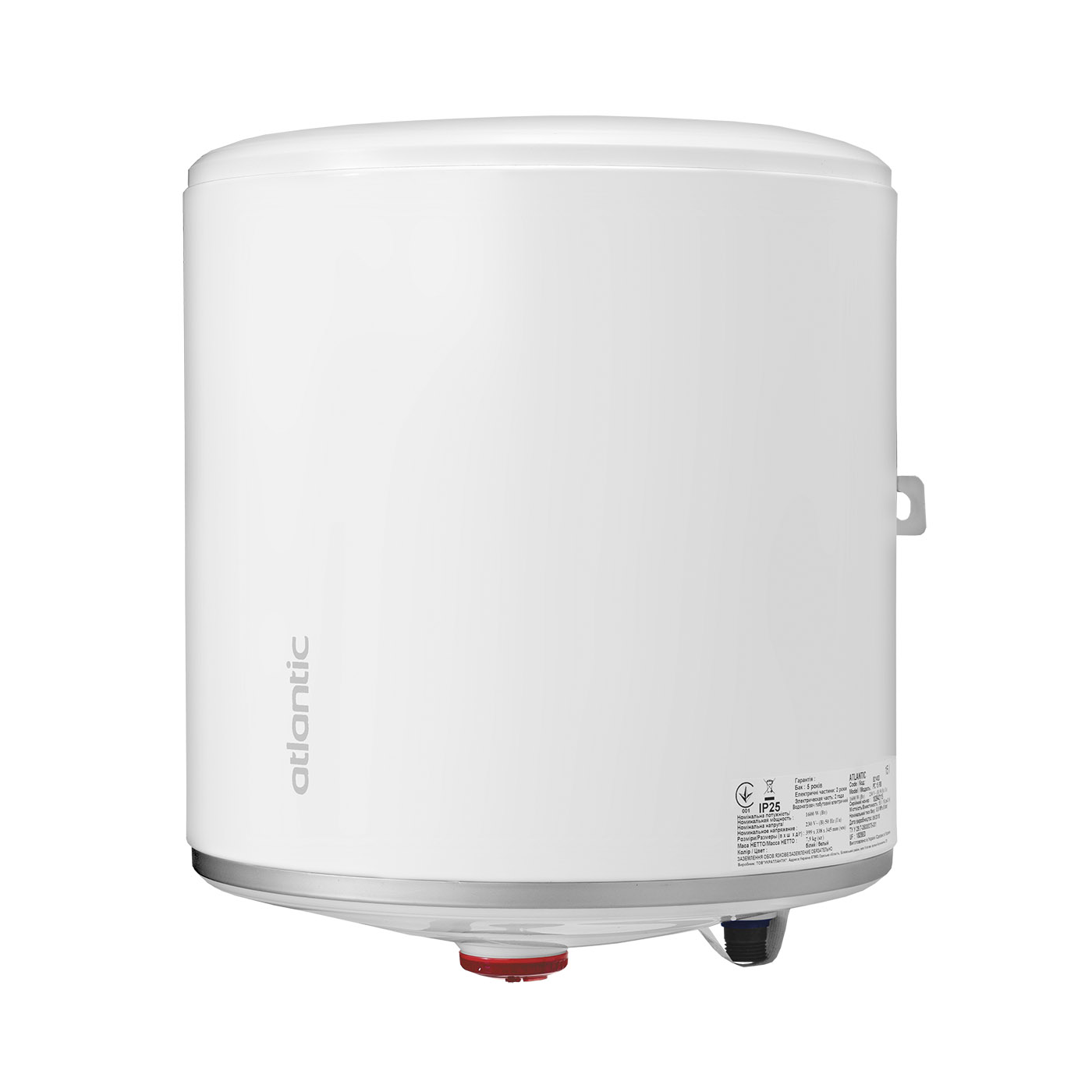 БОЙЛЕР ATLANTIC O’PRO COMPACT PC 15 RB (1600W) - Зображення 2